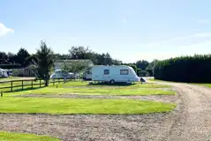 Hardstanding touring pitches