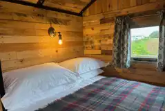 Shepherd's hut interior