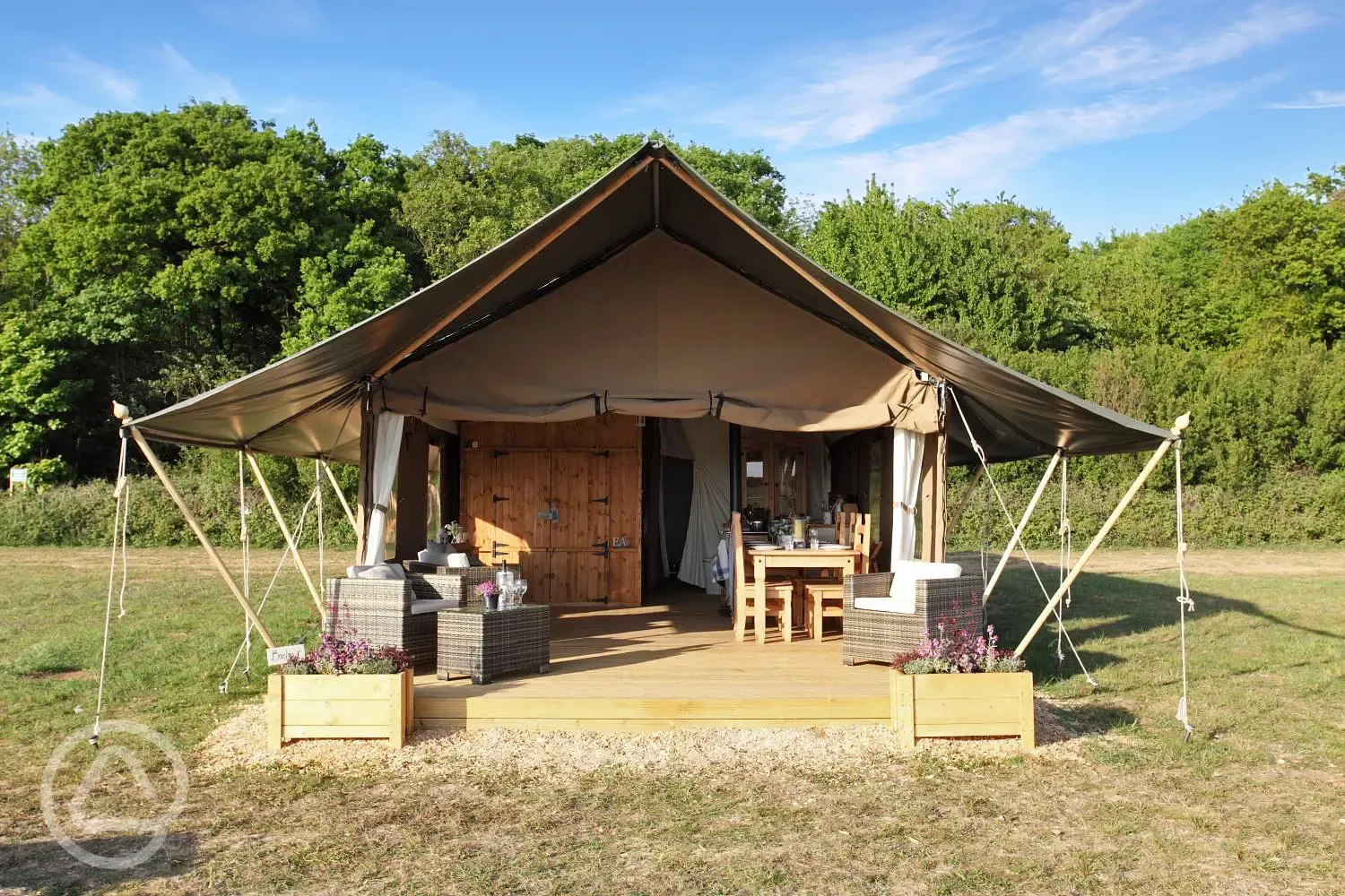 Safari tent