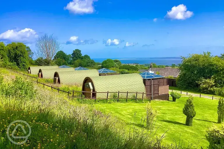 Glamping pods