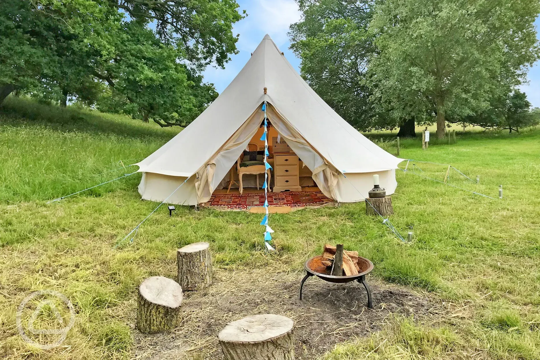 Eco bell tent