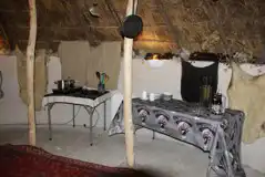 Iron age roundhouse kitchen