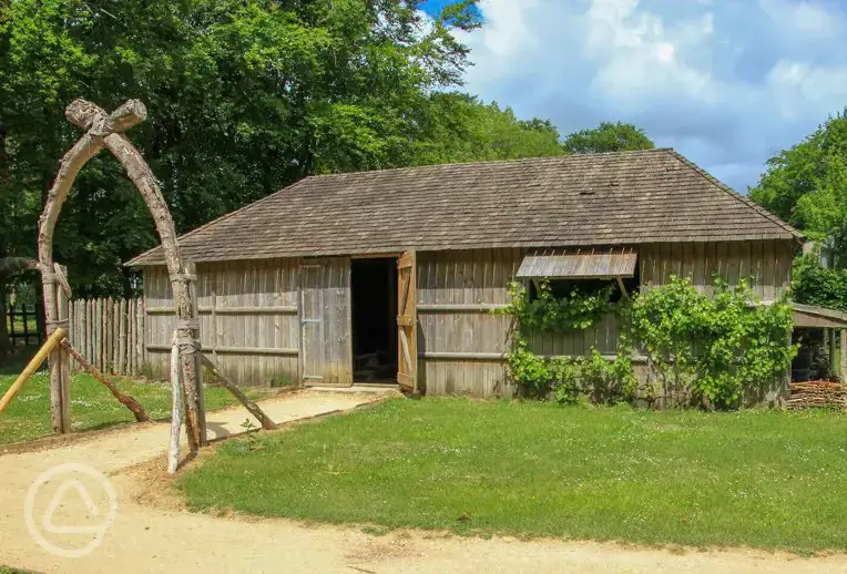 Saxon long house