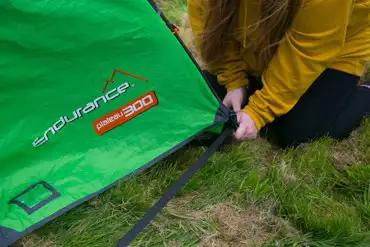 Tent pitch 