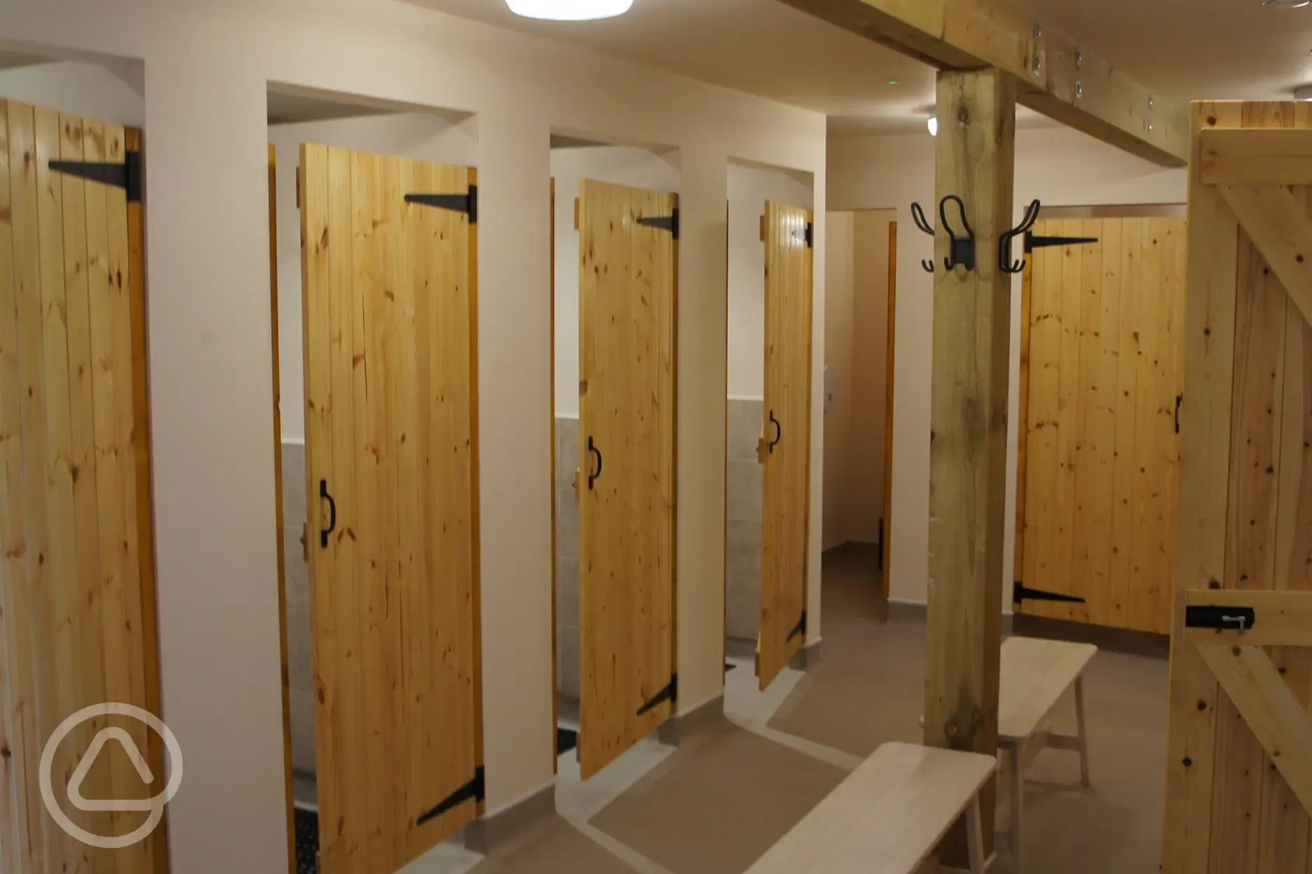 Toilet and Shower Block