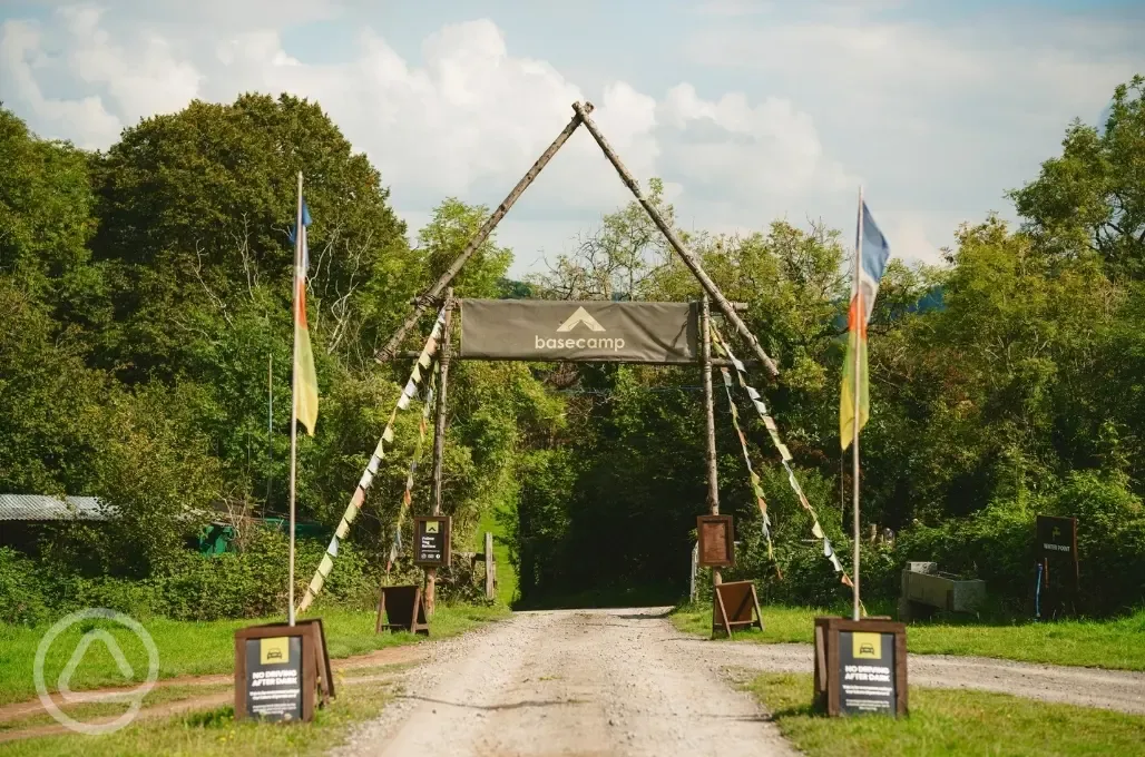 Site entrance