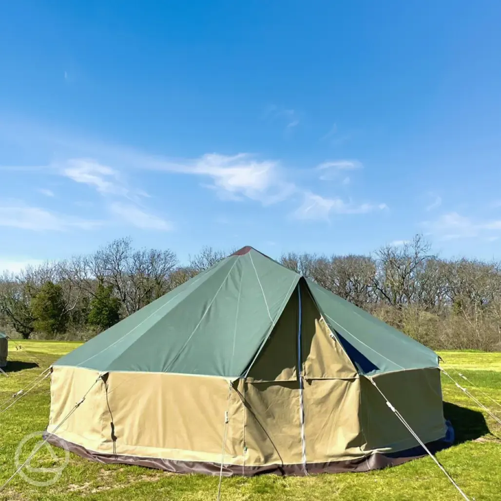 Nomadic bell tent