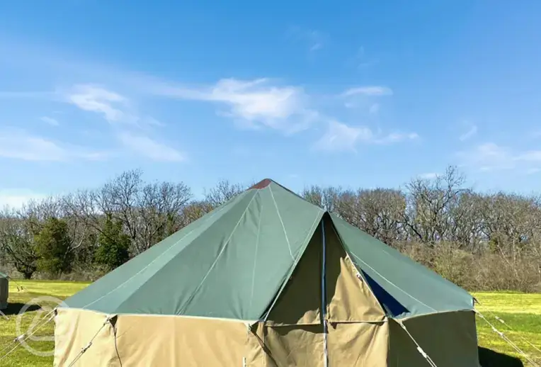 Nomadic bell tent
