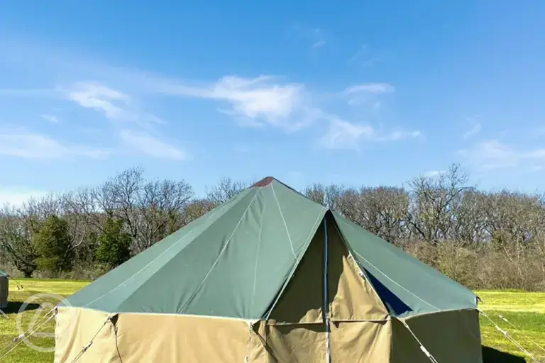 Nomadic bell tent