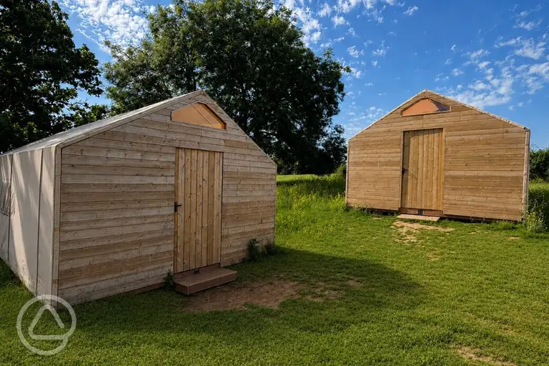 Canvas ready tent
