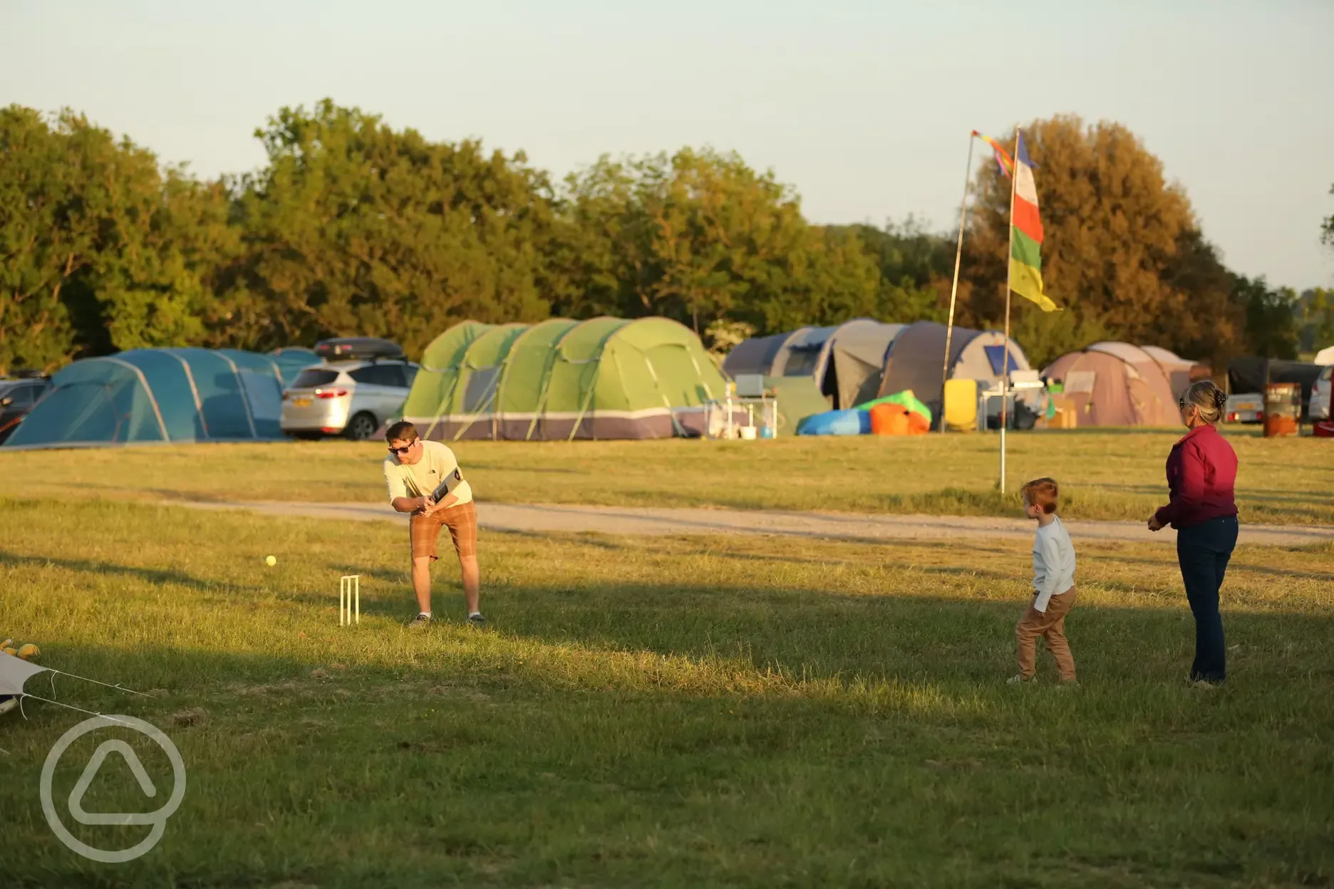 Games by the non electric grass pitches