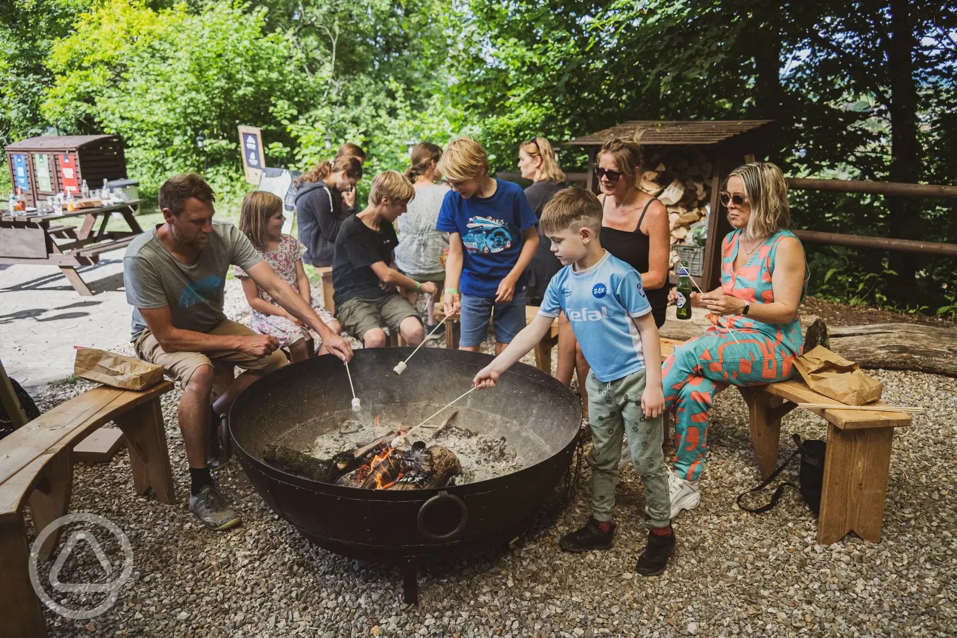 Communal fire pit 