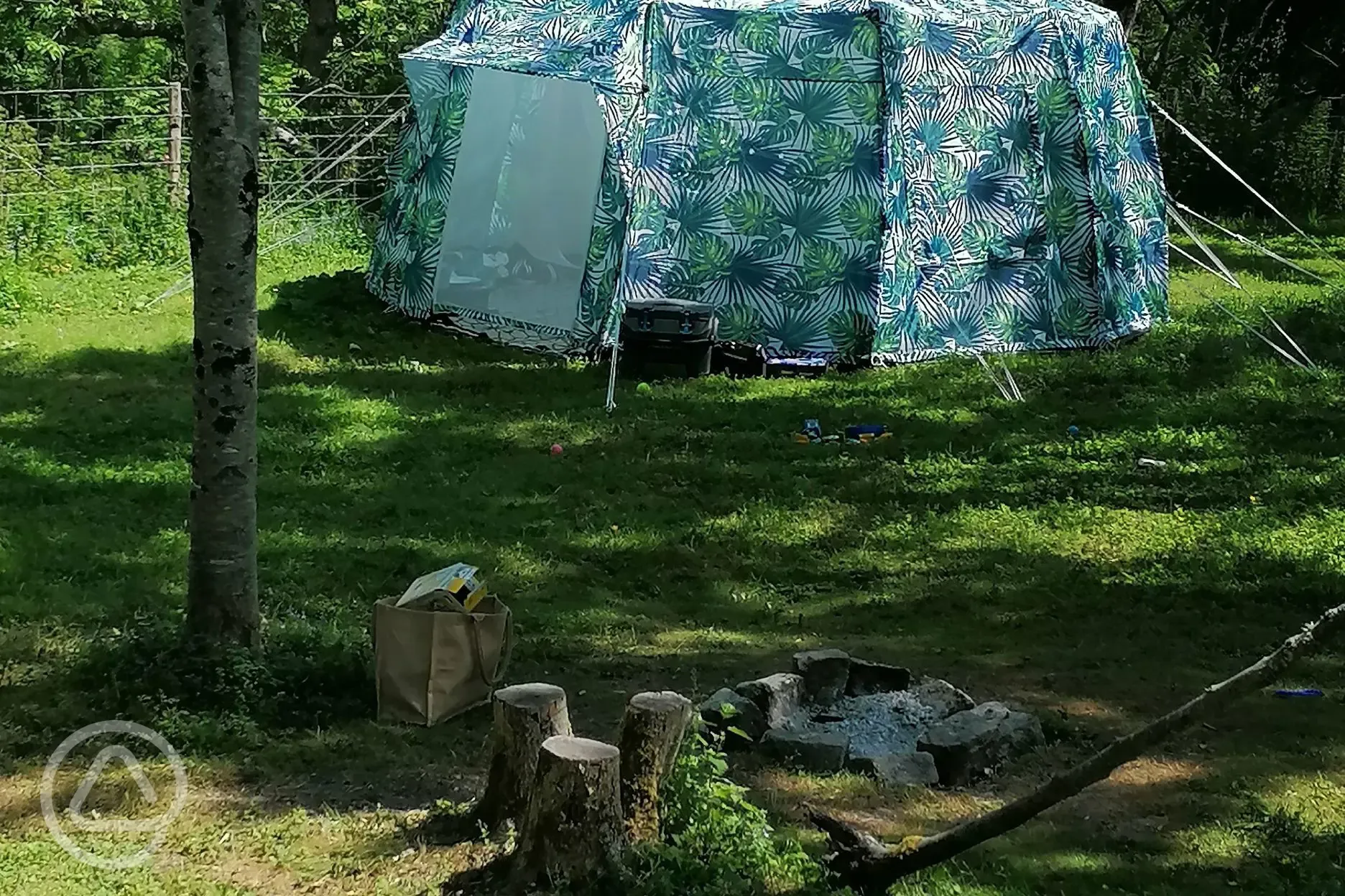 Family tent in Badger's Corner