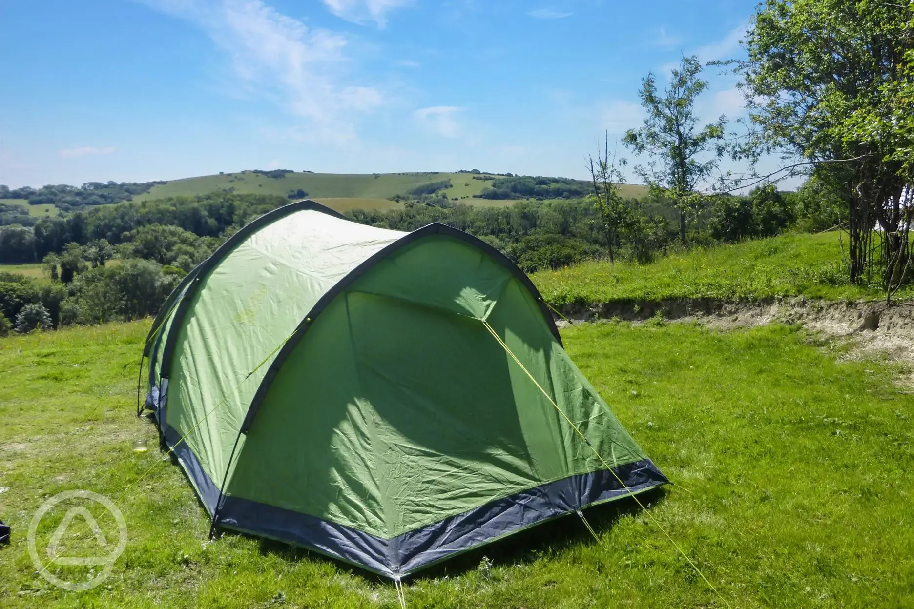 Non electric wild camping pitches