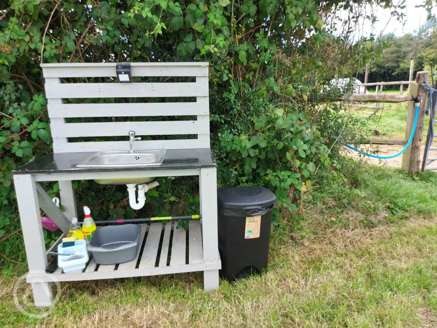 Washing up area