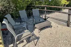 Meadow lodge outside seating