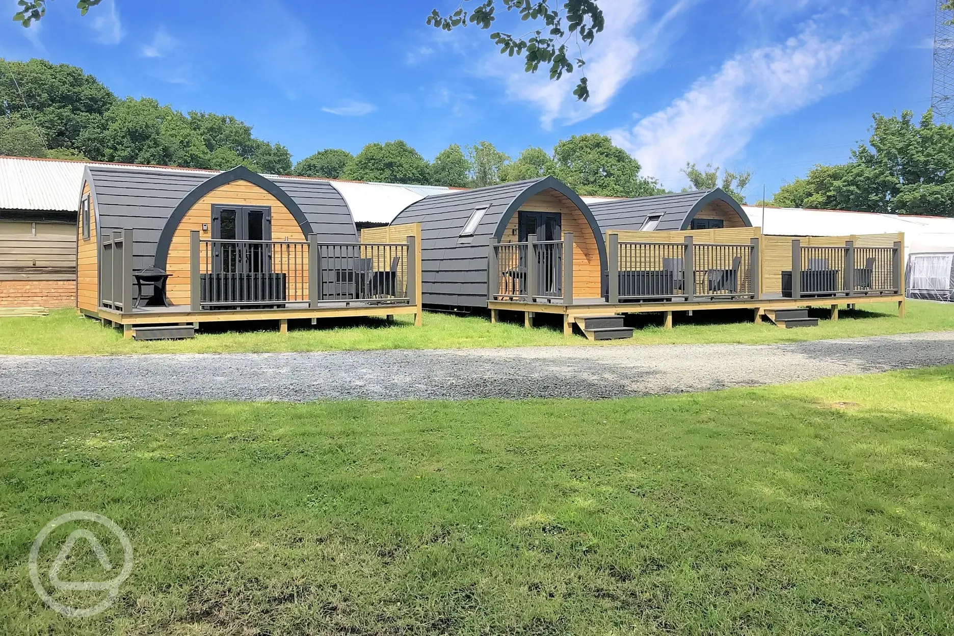 Glamping pods