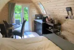 Camping pod interior (double)