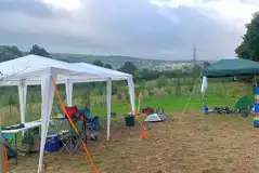 Wild camping pitch