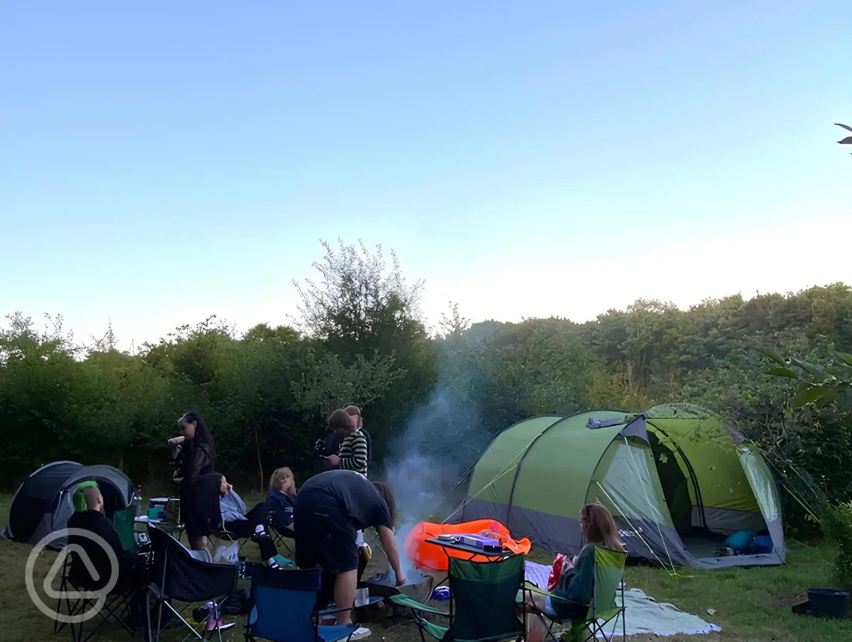 Wild camping pitch