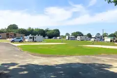 Hardstanding pitches at Beechwood Caravan Park York Hardstanding pitches at Beechwood Caravan Park York