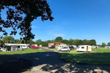 Hardstanding pitches at Beechwood Caravan Park York