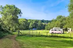 Non electric grass campervan pitches 