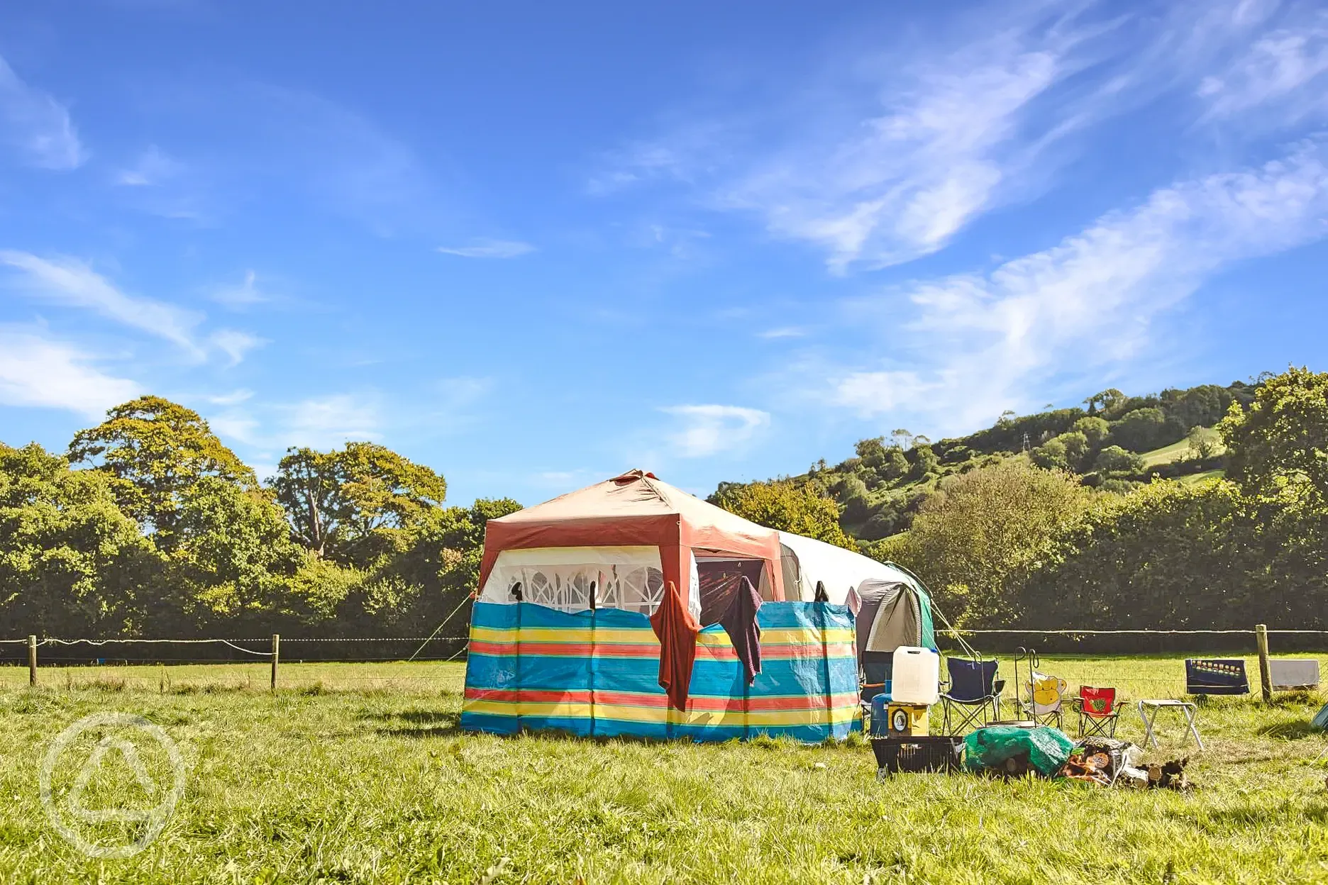 Wild grass pitches