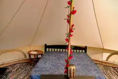 Bell tent double bed Bell tent double bed