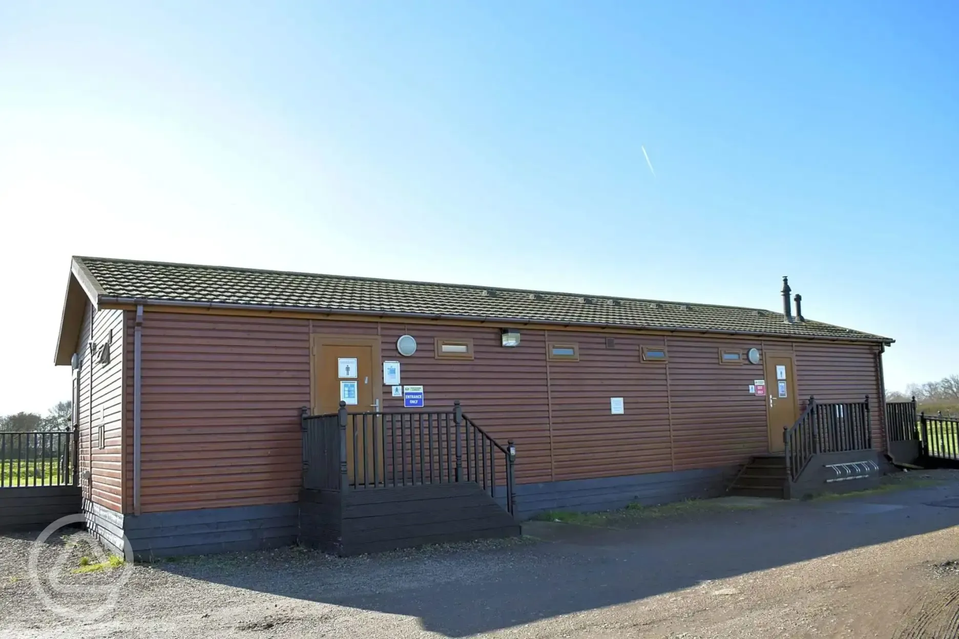 Facilities block exterior