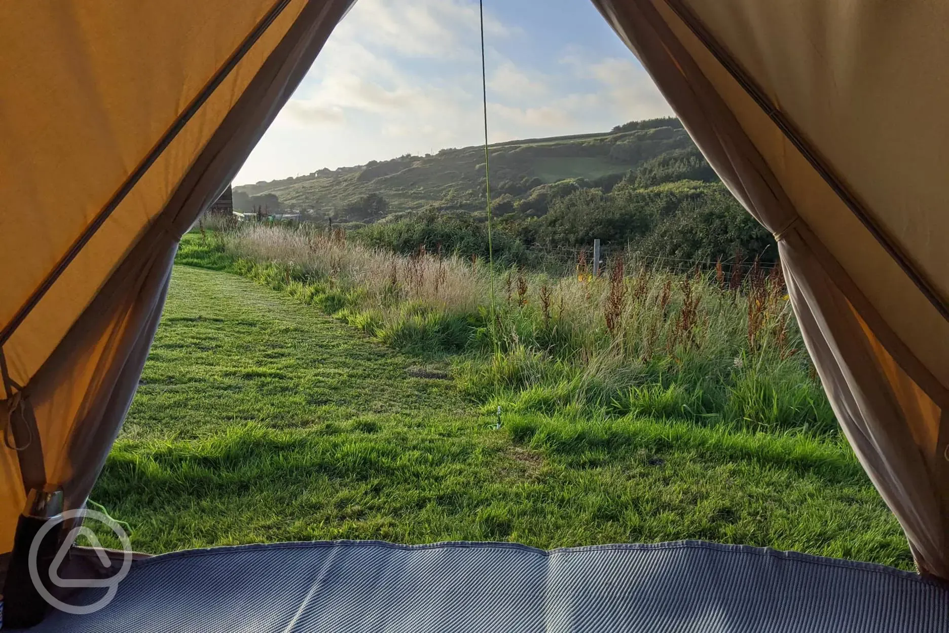 Bell tent views