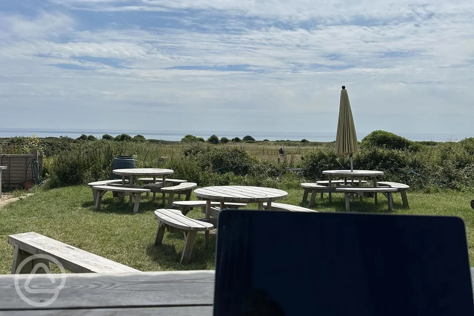 Canteen seating area