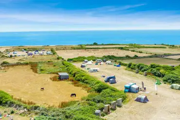 Aerial of the site