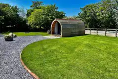 Ensuite glamping pod without a hot tub Ensuite glamping pod without a hot tub