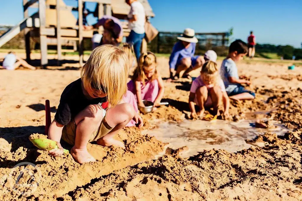 Sand and water play