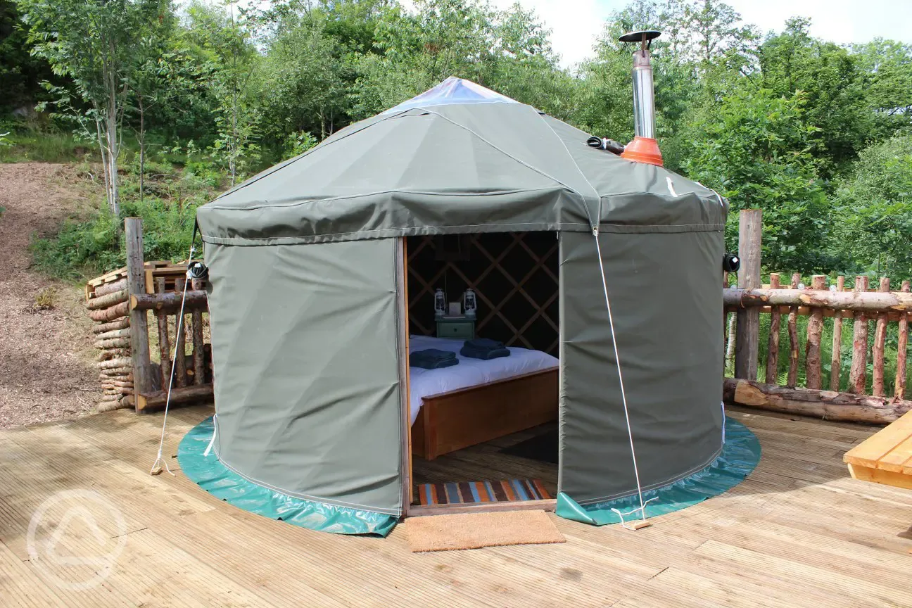 Yurt exterior