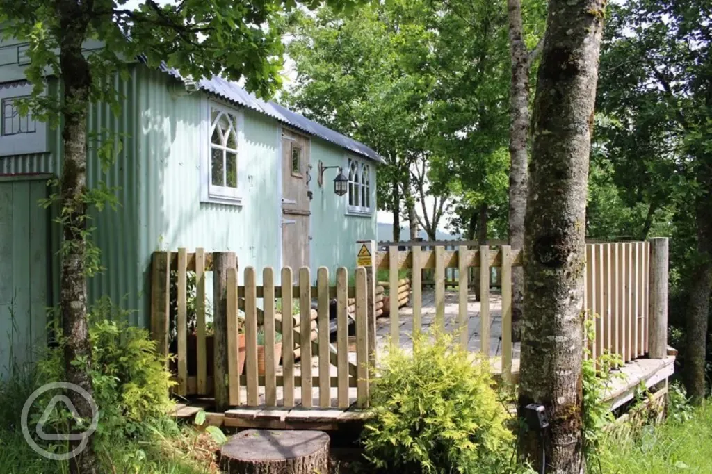 Nadine shepherd's hut