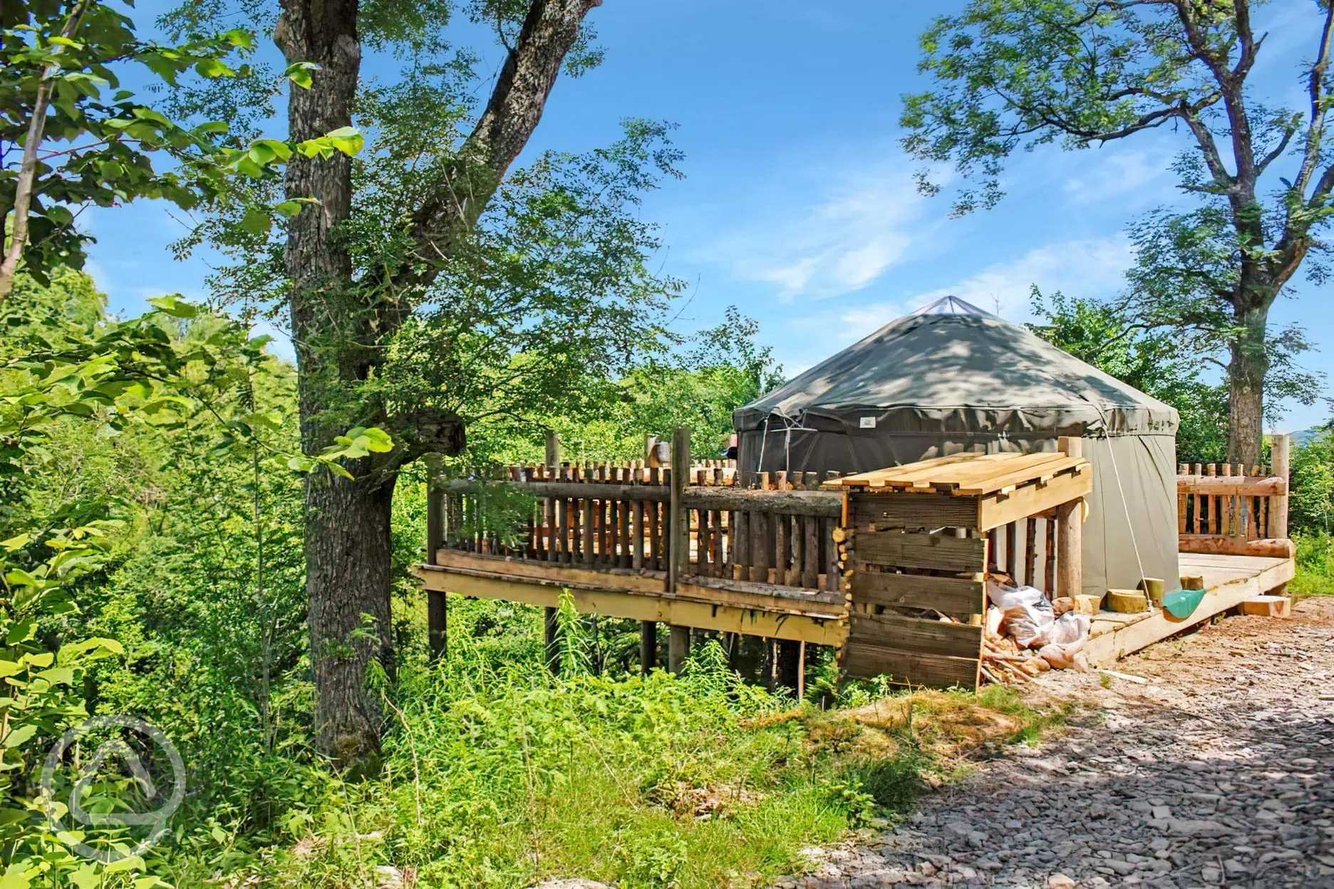 Yurt exterior 