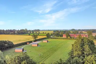 Aerial of the site