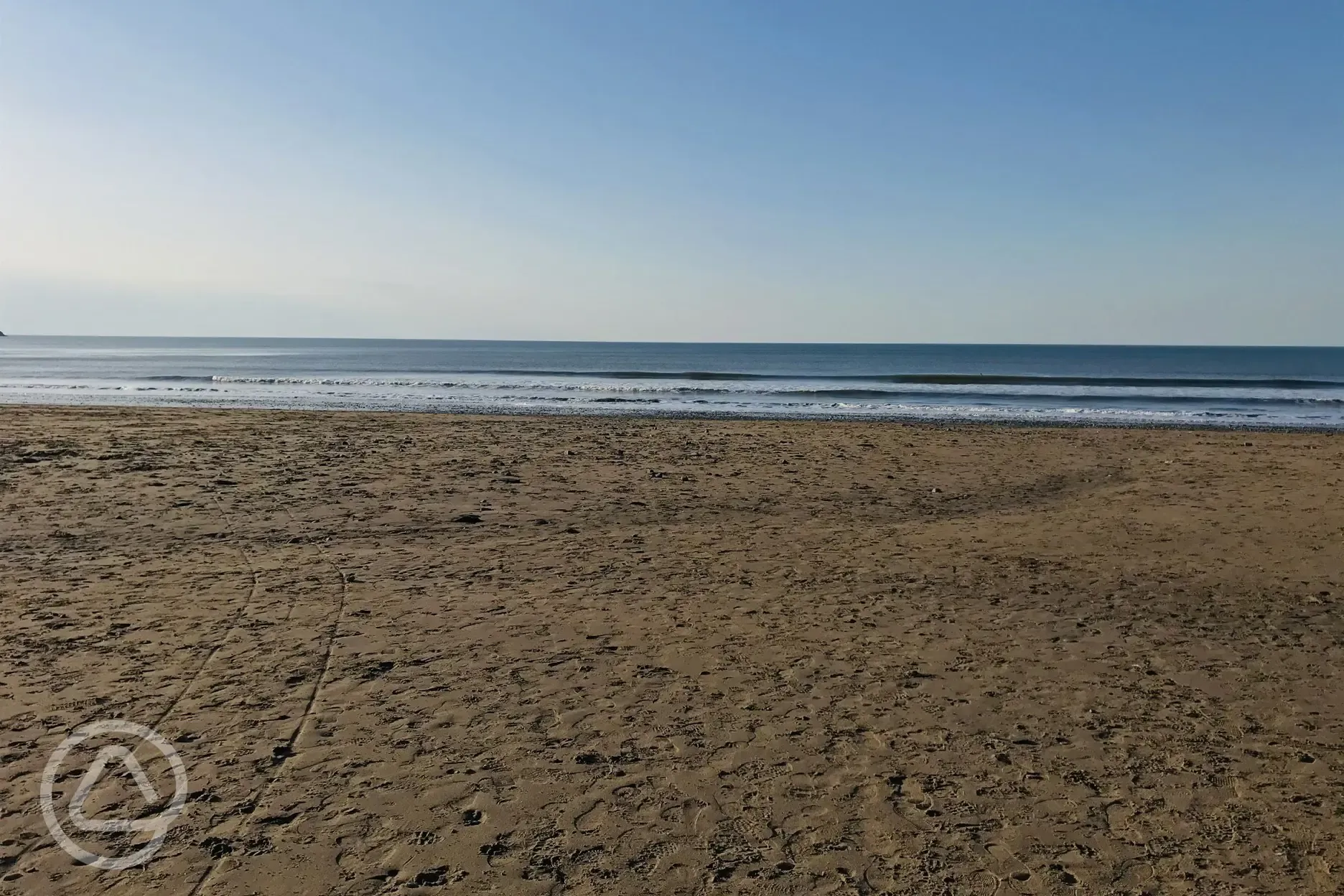 The beach at Tresaith 