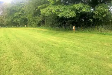 Grass pitches with electric hook up