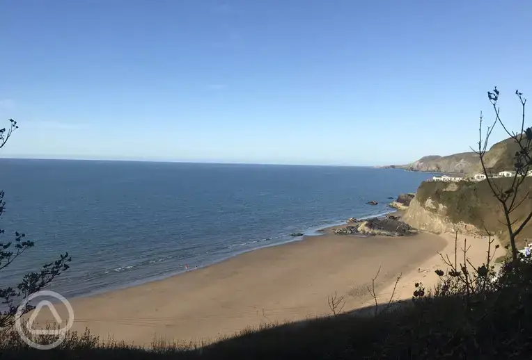 A local beach