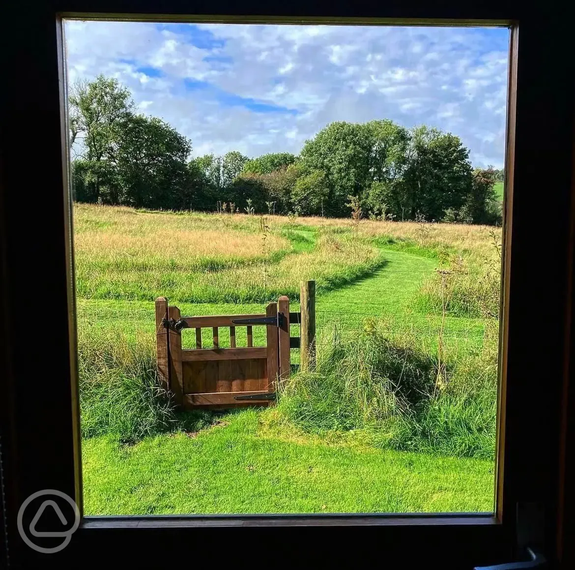 View from shepherd's hut