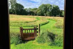 View from shepherd's hut