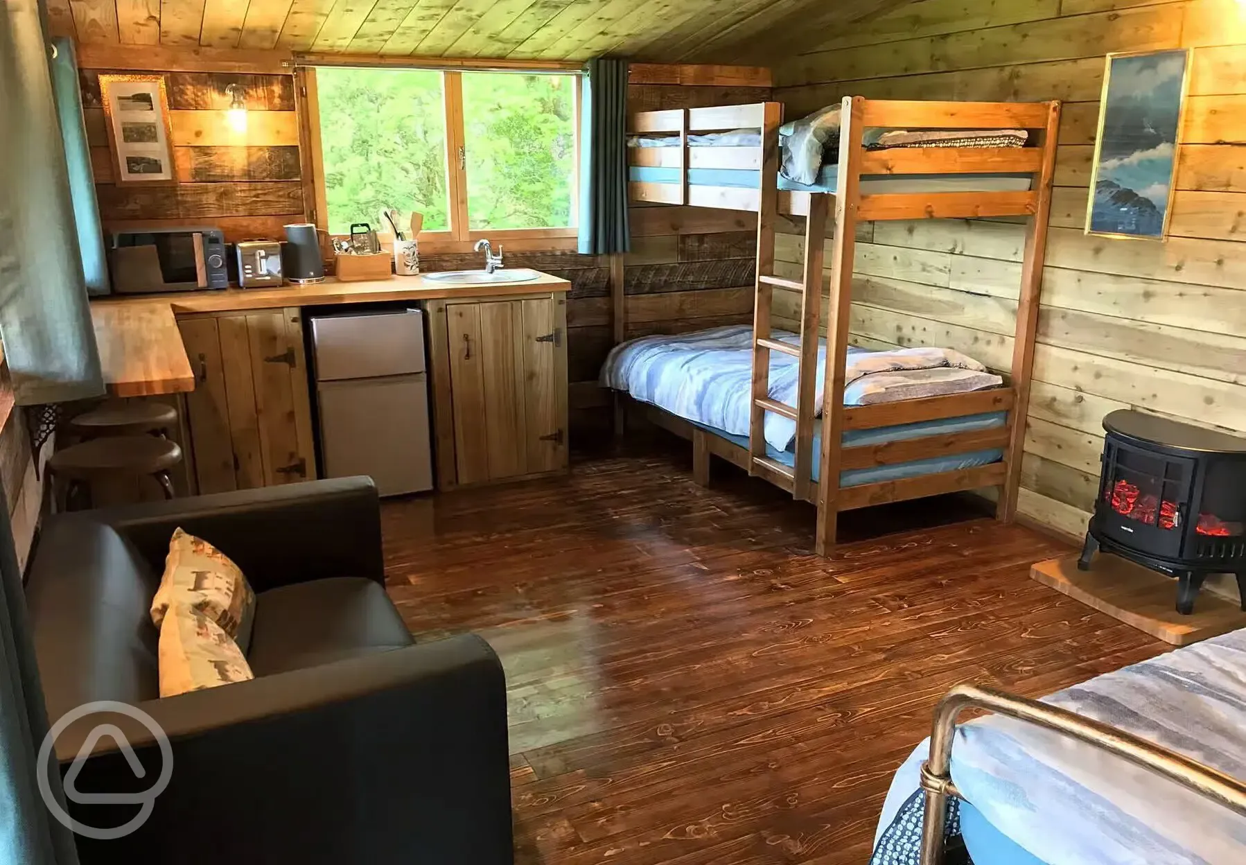 Fisherman's Cabin interior
