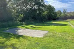 Electric hardstanding pitches with electric hook up Electric hardstanding pitches with electric hook up