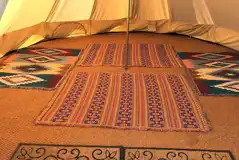 Bell tent interior