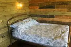 Fisherman's Cabin king size bed