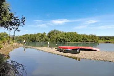Direct access to the River Wye 