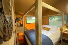 Safari tent bedroom